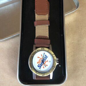 Vintage Sun Time Sunkist Promotional Analog Watch NIB